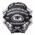 Kreepsville 666 Skull Handle Go Away Ouija Spirit Board Gothic Umbrella HWSHUGA Kreepsville 666 Skull Handle Go Away Ouija Spirit Board Gothic Umbrella HWSHUGA