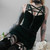 Killstar Lost in Sin Crushed Velvet Goth Zip Pentagram Crop Top Shirt KSRA003902 Killstar Lost in Sin Crushed Velvet Goth Zip Pentagram Crop Top Shirt KSRA003902