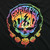 Grateful Dead 'Deadhead' Neon Rose Tie Dye Sleeve Print Classic Hoodie CN32571 Grateful Dead 'Deadhead' Neon Rose Tie Dye Sleeve Print Classic Hoodie CN32571