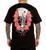 Sullen Death Dealer Roses Skulls Cross Paintbrush Gamble Tattoo Tee SCM4225-BLK Sullen Death Dealer Roses Skulls Cross Paintbrush Gamble Tattoo Tee SCM4225-BLK