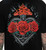 Sullen Reverence Heart Spade Roses Skull Tattoo Art Inked Thorns Shirt SCM3872 Sullen Reverence Heart Spade Roses Skull Tattoo Art Inked Thorns Shirt SCM3872
