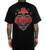 Sullen Reverence Heart Spade Roses Skull Tattoo Art Inked Thorns Shirt SCM3872 Sullen Reverence Heart Spade Roses Skull Tattoo Art Inked Thorns Shirt SCM3872