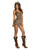 Dreamgirl Cave Girl Wild Homosapien Bone Leopard Print Womens Costume Dress 8910