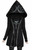 Restyle Twin Moon Oversized Hood Gothic Witchy Occult Symbols Hoodie Jacket Restyle Twin Moon Oversized Hood Gothic Witchy Occult Symbols Hoodie Jacket