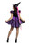 Party King Caught In My Web Iridescent Peplum Spooky Spider Witch Costume PK2119 Party King Caught In My Web Iridescent Peplum Spooky Spider Witch Costume PK2119