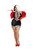 Party King Cruel Madam Cruella De Vil 101 Dalmatians Plus Sized Costume PK2151XL Party King Cruel Madam Cruella De Vil 101 Dalmatians Plus Sized Costume PK2151XL