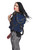 Lost Queen Yamy Tartan Skull Drawstring Plaid Punk Emo Handbag Backpack BG7152 Lost Queen Yamy Tartan Skull Drawstring Plaid Punk Emo Handbag Backpack BG7152