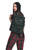 Lost Queen Yamy Tartan Skull Drawstring Plaid Punk Emo Handbag Backpack BG7152 Lost Queen Yamy Tartan Skull Drawstring Plaid Punk Emo Handbag Backpack BG7152