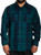 Sullen Art Collective Long Sleeved Summit Flannel Tattoo Deep Teal SCM4031 Sullen Art Collective Long Sleeved Summit Flannel Tattoo Deep Teal SCM4031