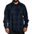 Sullen Art Collective Camino Long Sleeved Flannel Rockabilly Tattoo SCM4026-NVY Sullen Art Collective Camino Long Sleeved Flannel Rockabilly Tattoo SCM4026-NVY