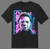 Rock Rebel Halloween II Michael Myers Blood Neon Tokyo Lights Mens Graphic Shirt Rock Rebel Halloween II Michael Myers Blood Neon Tokyo Lights Mens Graphic Shirt