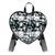 Rock Rebel Bride of Frankenstein Retro Tiled Gothic Mini Heart Shaped Backpack Rock Rebel Bride of Frankenstein Retro Tiled Gothic Mini Heart Shaped Backpack