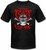 The Cult Electric Skull English Hard Rock Band Glam Music CULT-ESKULL-TS-BLK