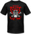 The Cult Electric Skull English Hard Rock Band Glam Music CULT-ESKULL-TS-BLK