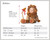 InCharacter Sloth Sweetie Furry Slow Animal Wild Baby Halloween Costume CK16115 InCharacter Sloth Sweetie Furry Slow Animal Wild Baby Halloween Costume CK16115