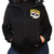 Lethal Angel Born Free Bald Eagle Skull USA Womens Patriotic Biker Zip Up Hoodie Lethal Angel Born Free Bald Eagle Skull USA Womens Patriotic Biker Zip Up Hoodie