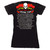 Lethal Angel Revenge is Sweet American Tour Skull Roses Biker V-Neck T Shirt Lethal Angel Revenge is Sweet American Tour Skull Roses Biker V-Neck T Shirt