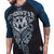 Wornstar Clothing Immortal Cross Skulls Punk Mens Quarter Sleeve Raglan Shirt Wornstar Clothing Immortal Cross Skulls Punk Mens Quarter Sleeve Raglan Shirt