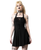 Killstar Gothica Lace Up Womens Goth Punk Mini Skater Halter Dress KSRA005653 Killstar Gothica Lace Up Womens Goth Punk Mini Skater Halter Dress KSRA005653