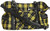 Lost Queen Rise Up Handcuff Yellow Tartan Gothic Punk Shoulder Crossbody Bag Lost Queen Rise Up Handcuff Yellow Tartan Gothic Punk Shoulder Crossbody Bag