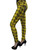 Lost Queen Forever Yours Yellow Black Checked Gothic Punk Trousers Pants TBN405 Lost Queen Forever Yours Yellow Black Checked Gothic Punk Trousers Pants TBN405