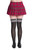 Lost Queen Darkdoll Red Tartan Plaid Goth Punk Womens Pleated Mini Skirt SBN216 Lost Queen Darkdoll Red Tartan Plaid Goth Punk Womens Pleated Mini Skirt SBN216