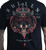 Sullen Art Collective Wolf Head Sword Flames Mens Premium Tattoo Graphic T Shirt Sullen Art Collective Wolf Head Sword Flames Mens Premium Tattoo Graphic T Shirt