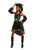 Dreamgirl Emerald Pirate Green Gold Sexy Velvet Womens Dress Halloween Costume Dreamgirl Emerald Pirate Green Gold Sexy Velvet Womens Dress Halloween Costume