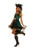 Dreamgirl Emerald Pirate Green Gold Sexy Velvet Womens Dress Halloween Costume Dreamgirl Emerald Pirate Green Gold Sexy Velvet Womens Dress Halloween Costume