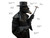 KBW Global Corp Plague Doctor Mask Robe Cane Steampunk Adult Halloween Costume KBW Global Corp Plague Doctor Mask Robe Cane Steampunk Adult Halloween Costume