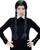 Costume Culture Gothic Girl Wednesday Addams Womens Black Braids Costume Wig