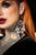Killstar Lucid Moon And Star Gem Pentagram Gothic Dangle Earrings KSRA006051 Killstar Lucid Moon And Star Gem Pentagram Gothic Dangle Earrings KSRA006051