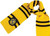 Disguise Hufflepuff Scarf Wizard Hogwarts Magic Student Yellow Black Knit 108169