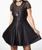 Killstar Frightlife Skater Black Dress Baphomet Gothic Alternative KSRA006517 Killstar Frightlife Skater Black Dress Baphomet Gothic Alternative KSRA006517