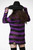 Killstar Hazed Out Knit Sweater Purple And Black Distressed Punk Emo KSRA000360 Killstar Hazed Out Knit Sweater Purple And Black Distressed Punk Emo KSRA000360