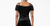 Killstar Mademoiselle Bardot Top Black Velvet Lace Trim Gothic KSRA006457 Killstar Mademoiselle Bardot Top Black Velvet Lace Trim Gothic KSRA006457