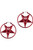 Killstar Seeing Red Earrings Metal Hoop Pentagram Satanic Gothic Punk KSRA006558 Killstar Seeing Red Earrings Metal Hoop Pentagram Satanic Gothic Punk KSRA006558