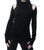 Killstar Nebula Long Sleeve Top Black D-Ring Gothic Alternative KSRA001391 Killstar Nebula Long Sleeve Top Black D-Ring Gothic Alternative KSRA001391