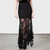 Killstar Rosa Lace Maxi Woman's Skirt Black Sheer Gothic Alternative KSRA003298 Killstar Rosa Lace Maxi Woman's Skirt Black Sheer Gothic Alternative KSRA003298