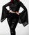 Killstar Phases Striped Top Black Long Sleeve Gothic Alternative KSRA004151 Killstar Phases Striped Top Black Long Sleeve Gothic Alternative KSRA004151