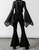 Killstar Phases Striped Top Black Long Sleeve Gothic Alternative KSRA004151 Killstar Phases Striped Top Black Long Sleeve Gothic Alternative KSRA004151