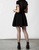Killstar Tied Up Skater Dress Black Metal Detail Gothic Alternative KSRA004918 Killstar Tied Up Skater Dress Black Metal Detail Gothic Alternative KSRA004918