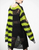 Killstar Acidic Knit Sweater Stripe Destressed Goth Punk Grunge Sheer KSRA007436 Killstar Acidic Knit Sweater Stripe Destressed Goth Punk Grunge Sheer KSRA007436