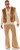UNDERWRAPS Men's Hippie Costume - Sunny Brown