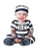 INCHARACTER TIME OUT JAIL INMATE INFANT COSTUME HALLOWEEN CUTE BABY SIZE S-L