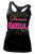 PINKY STAR GLAMOUR GHOUL PUNK GOTH ROCK RACERBACK JUNIORS TANK SHIRT S-XXL