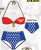 SUMMER '14 WONDER WOMAN BANDEAU HI WAIST DC COMICS BIKINI BATHING SUIT SWIMWEAR