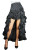 RENAISSANCE 3 TIERED TAIL SKIRT BLACK GOTHIC VICTORIAN STEAMPUNK SEXY GOTH PUNK RENAISSANCE 3 TIERED TAIL SKIRT BLACK GOTHIC VICTORIAN STEAMPUNK SEXY GOTH PUNK