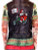 FAUX REAL UGLY CHRISTMAS SWEATER XMAS BIKER TATTOO MENS LONG SLEEVE SHIRT