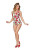 ESTHER WILLIAMS TATTOO ROSE SHEATH ONE PIECE SUMMER POOL SEA SWIM SUIT 4-16